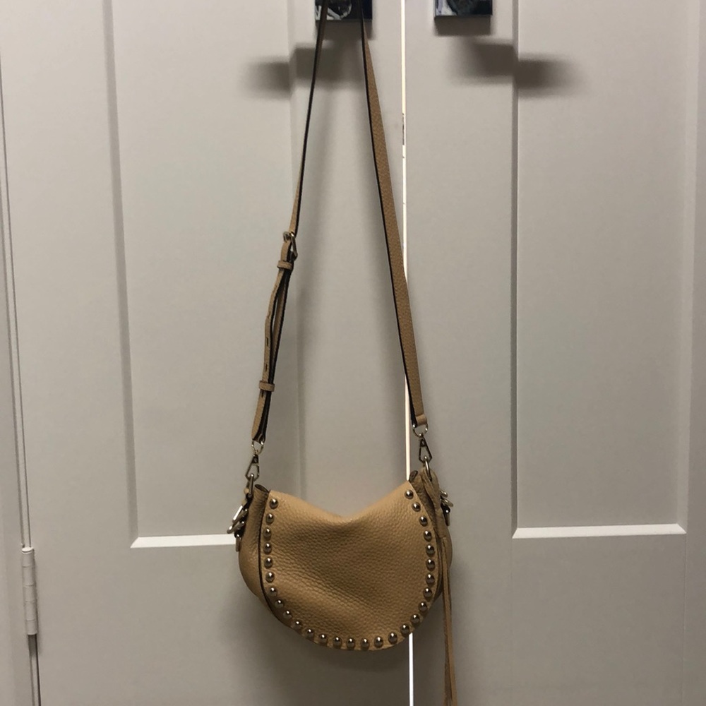 Rebecca Minkoff nude crossbody bag